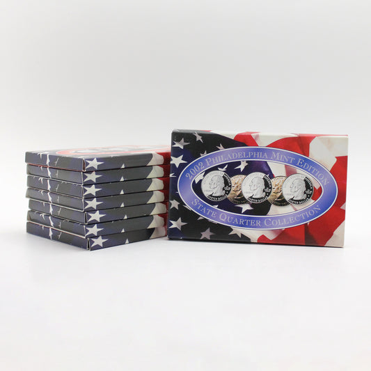 Lot of 8x 2002-2004 P&D State Quarter Proof Sets, 8pcs (issues)