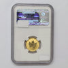 2000 Canada $10 Hanover Privy Mark 1/4oz. .9999 Gold Maple Leaf NGC Cert. SP69 (No Tax)