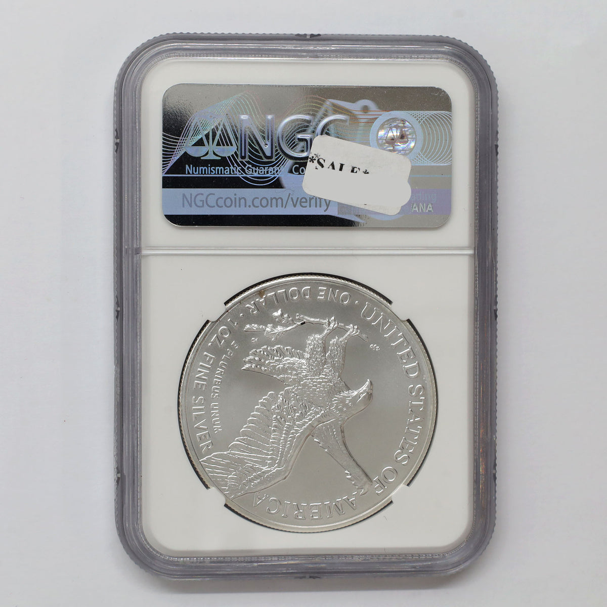2023 USA Silver Eagle 1oz. Fine Silver NGC Certified MS70 First Day (No Tax)