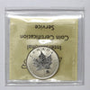 2004 Canada $3 RCM Privy Mark 1/4oz. .9999 Silver Maple Leaf ICCS Certified SP66 (No Tax)
