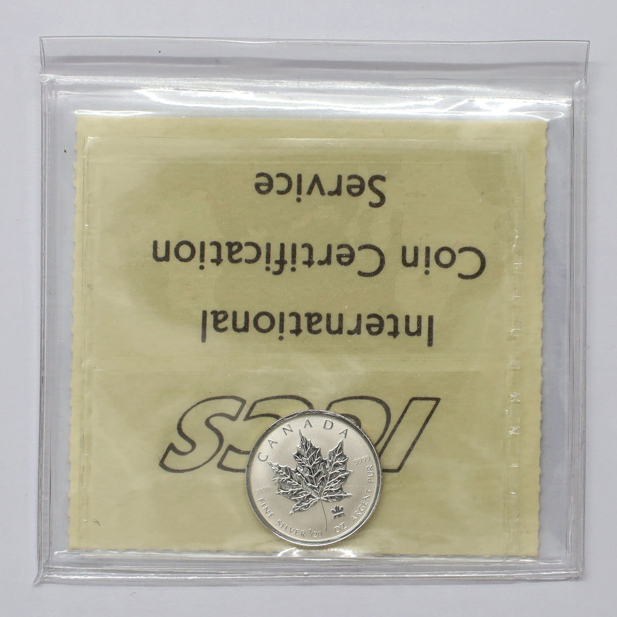 2004 Canada $1 RCM Privy Mark 1/20oz. .9999 Silver Maple Leaf ICCS Cert. SP67 (No Tax)
