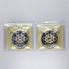 Pair of 2008 Canada $20 Crystal Snowflake Fine Silver ICCS Cert. PF67 UHC, 2pcs (No Tax)