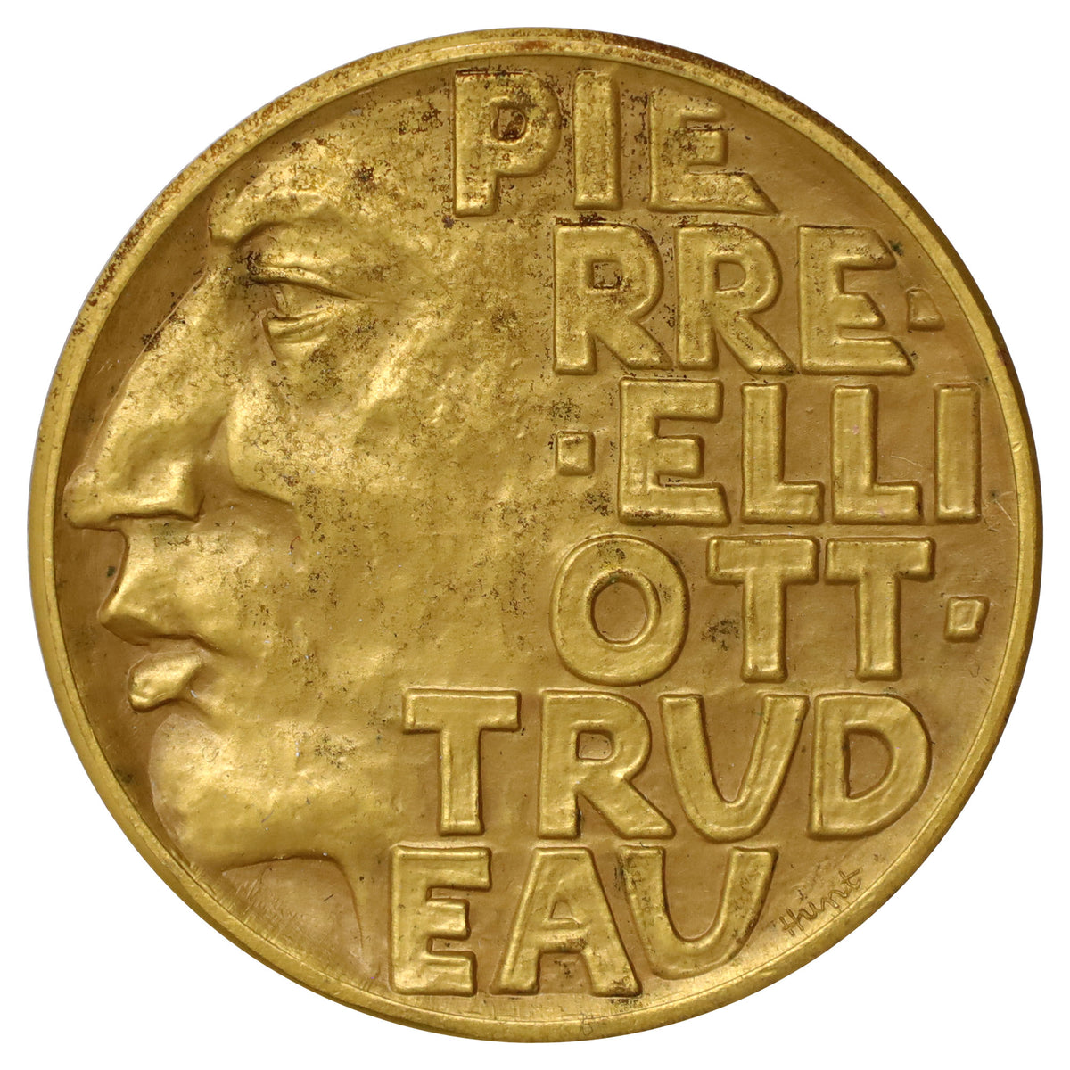 1969 Canada Pierre Elliott Trudeau Prime Minister's Dinner Medallion