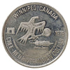 1978 Winnipeg, MB, Cree Red River "Indian Dollar" Chief Gordon Lathlin Dollar Token