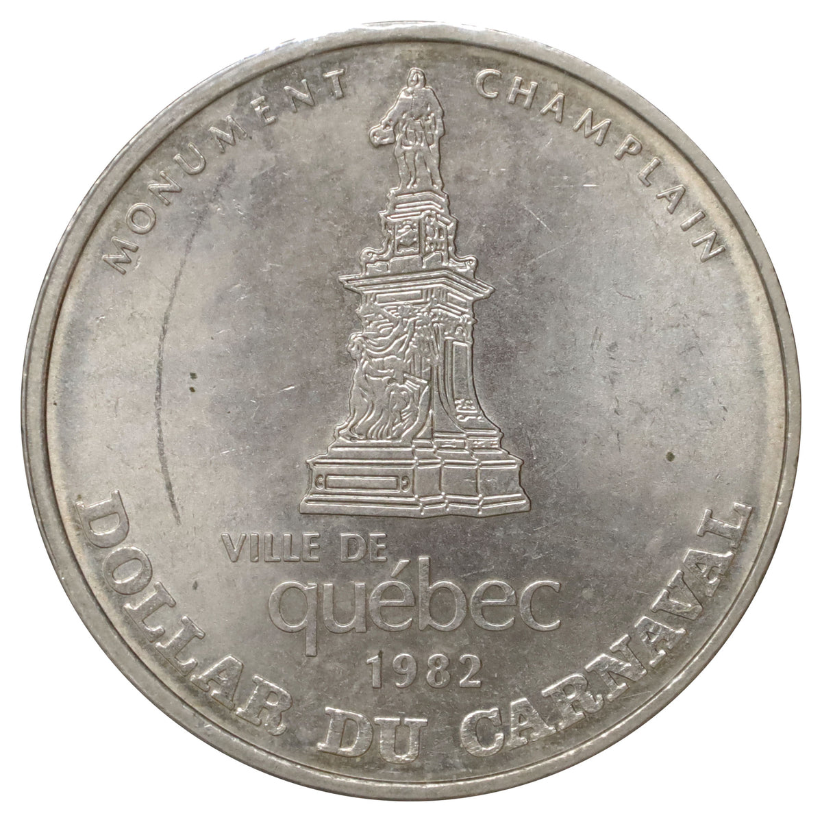1982 Canada Carnaval de Quebec 1969 Bonhomme Souvenir Token