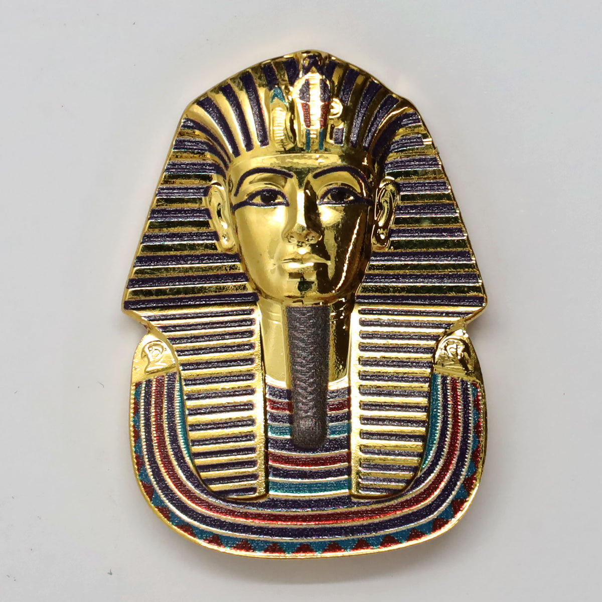 2022 100th Anniversary Tutankhamun 30g Gold-Plated Copper Mask (light wear)