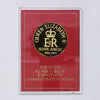 1977 Canada Elizabeth II Silver Jubilee Gold-Plate .925 Silver Medallion Display (wear)