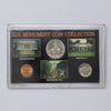 USA Morgan Mint U.S. Monument Coin Collection 3-Coin Novelty Set (light wear)