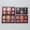 Lot of 4x 1972-1975 USA Proof Sets, 4pcs (issues)