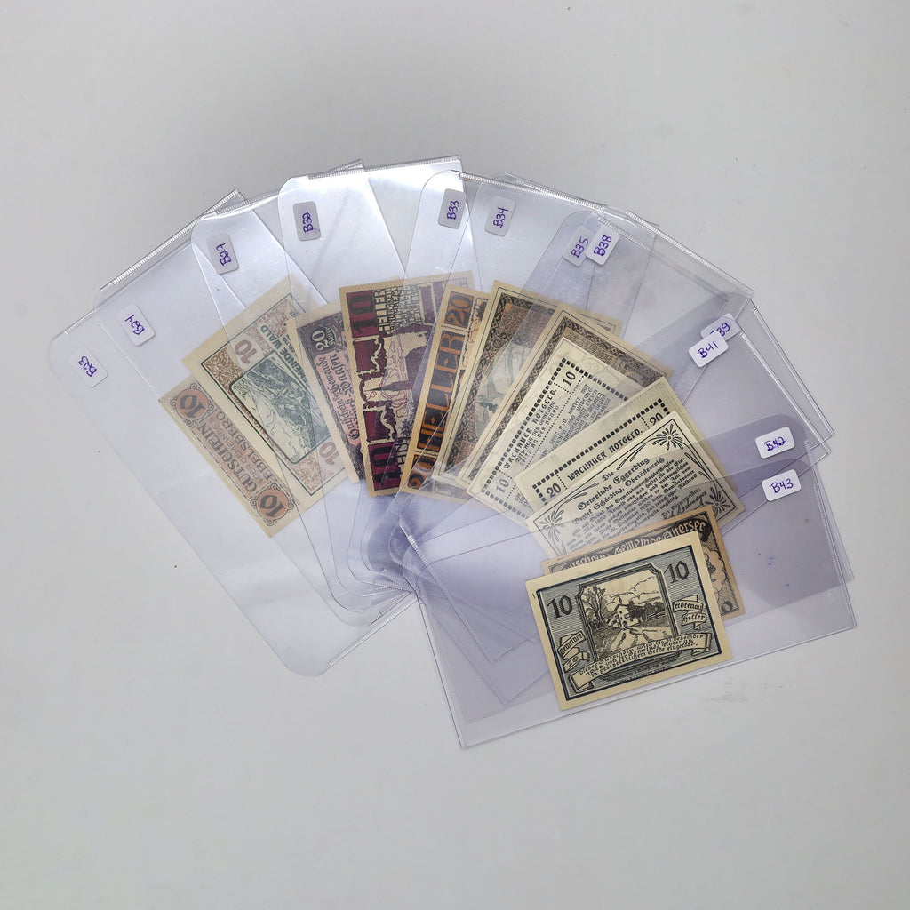 Lot of 12x Germany Assorted Notgeld, All Different, 12pcs