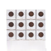 Group Lot of 12x 1909-1920 Canada 1-cent VG-F to AU, 12pcs