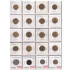 Group Lot of 60x 1822-1996 World Coins, Various Countries & Denominations, 60pcs