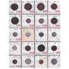 Group Lot of 60x 1822-1996 World Coins, Various Countries & Denominations, 60pcs