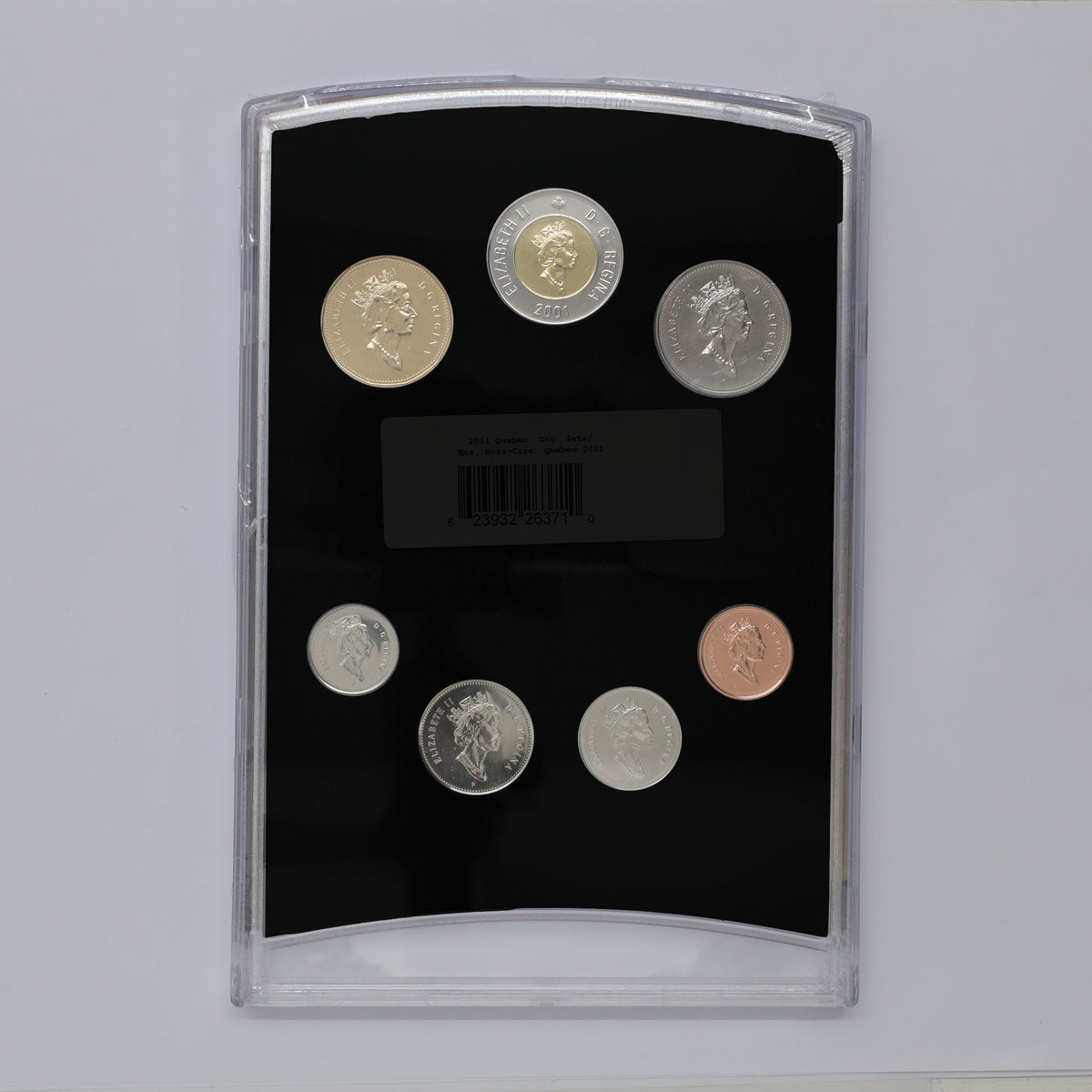 2001 Oh Canada Quebec Special Edition RCM Uncirculated Coin Set