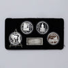 Australia 2006 Masterpieces in Silver 4-Coin Fine Silver Set (No Tax) light wear