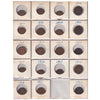 Estate Lot of 107x 1902-1980 Canada 1-cents in Black and White Binder (sold as-is)