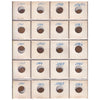 Estate Lot of 107x 1902-1980 Canada 1-cents in Black and White Binder (sold as-is)
