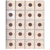 Estate Lot of 107x 1902-1980 Canada 1-cents in Black and White Binder (sold as-is)