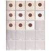 Estate Lot of 107x 1902-1980 Canada 1-cents in Black and White Binder (sold as-is)