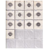 Estate Lot of 199x 1922-2018 Canada 5-cents in Black Binder (sold as-is)