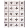 Estate Lot of 199x 1922-2018 Canada 5-cents in Black Binder (sold as-is)