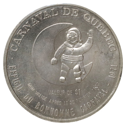 1983 Canada Carnaval de Quebec 1971 Bonhomme Souvenir Token
