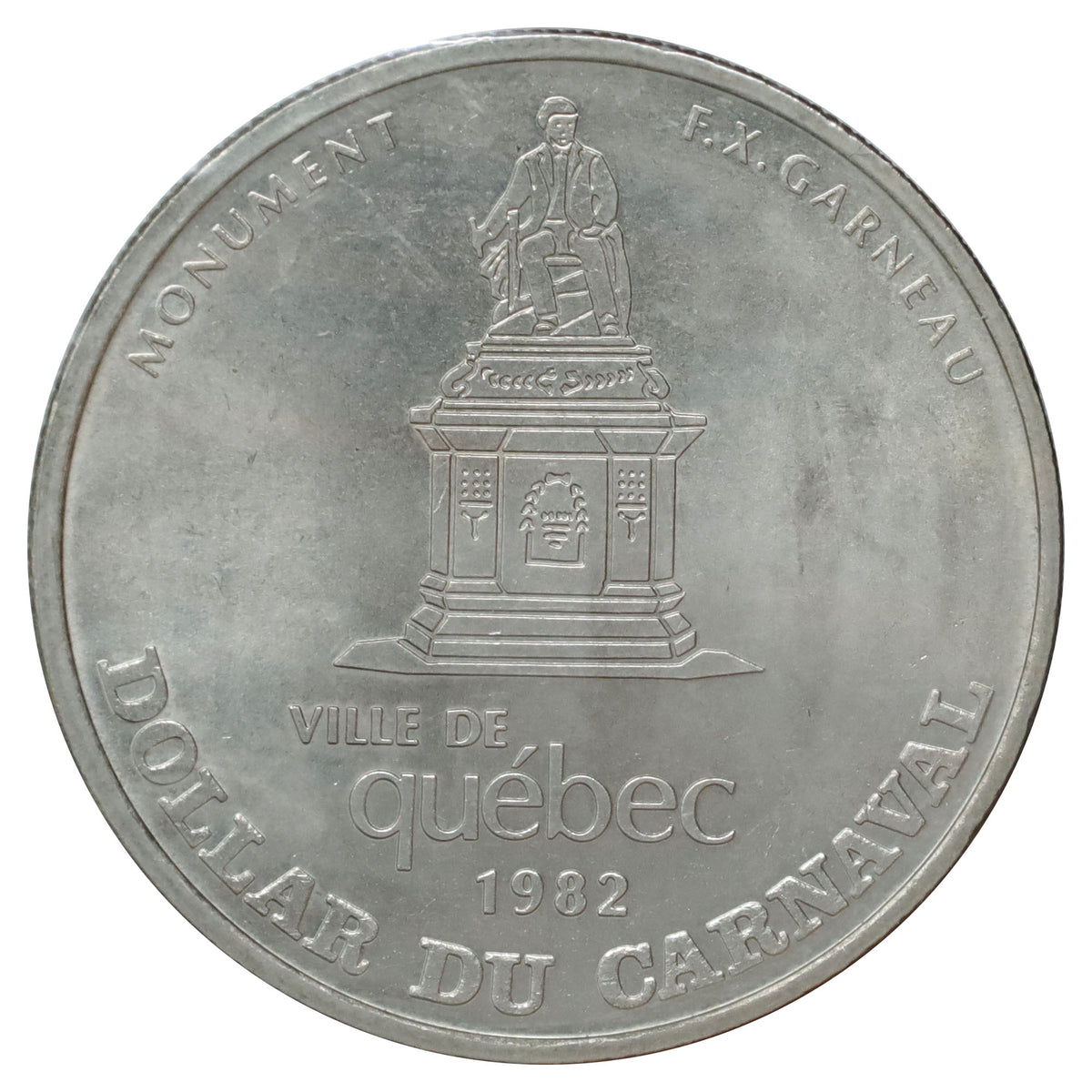 1982 Canada Carnaval de Quebec 1970 Bonhomme Souvenir Token