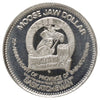 1980 Moose Jaw, SK, Wild Animal Park 50 Year Souvenir Dollar