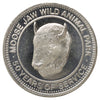 1980 Moose Jaw, SK, Wild Animal Park 50 Year Souvenir Dollar