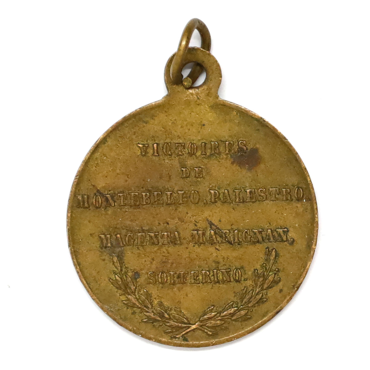c.1859 France Second Italian War of Independence Peace Medallion