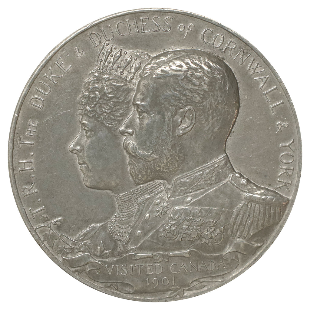 1901 Canada Royal Visit Duke & Duchess of Cornwall & York / Boer War Commemorative Medal
