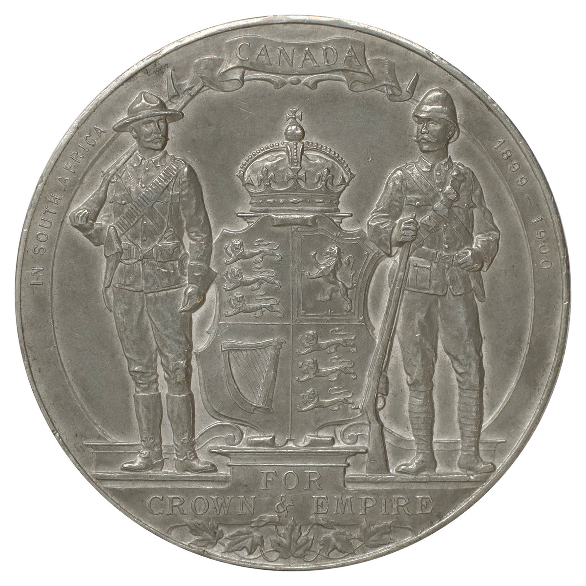 1901 Canada Royal Visit Duke & Duchess of Cornwall & York / Boer War Commemorative Medal