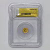Egyptian King Tut 1/200 oz. .9999 Fine Gold ICG Certified MS70 (No Tax)
