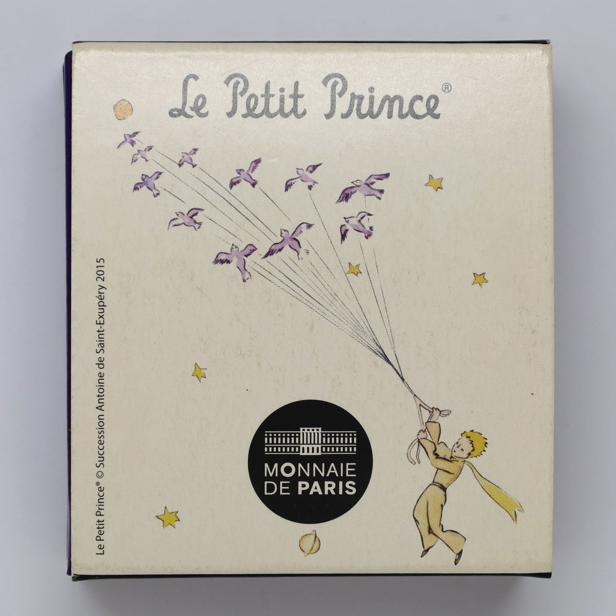 France 2015 10 Euro Le Petit Prince .900 Silver Coin in Case (minor issues)