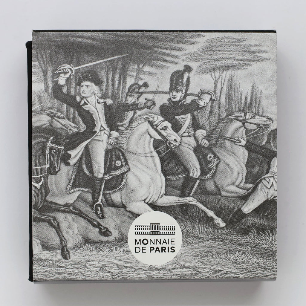 France 2024 20 Euro American Battle of Cowpens .999 Silver in Case (No Tax) minor wear