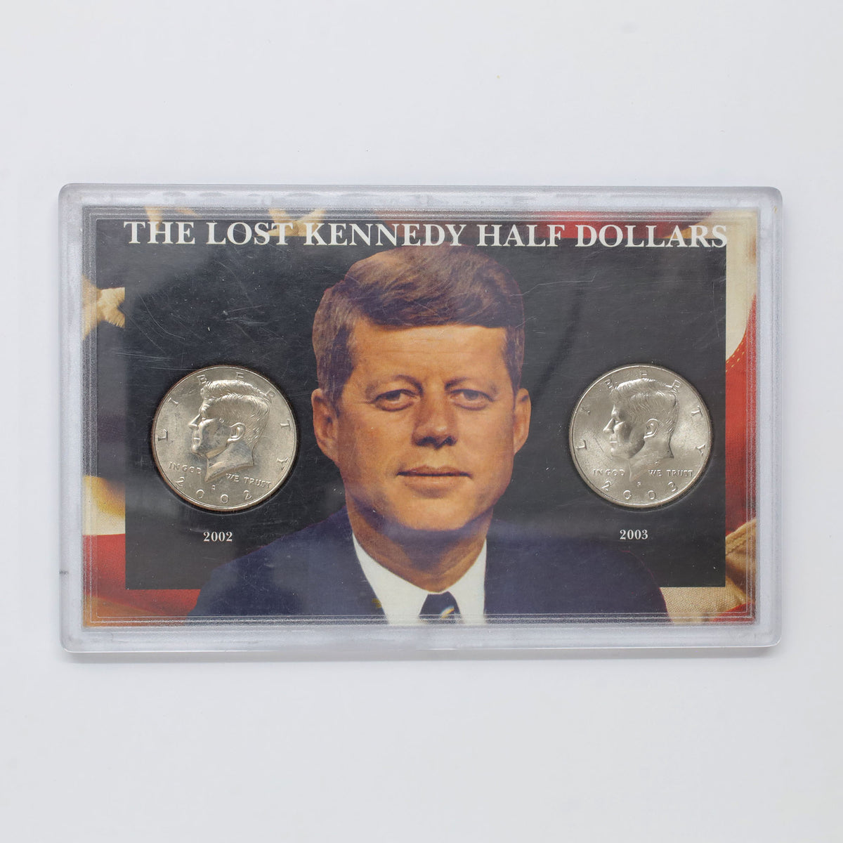 2002-2003 "Lost" Kennedy Half Dollar 2-Piece Novelty Coin Set (issues)
