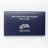 2005 USA Chief Justice John Marshall .900 Proof Silver Dollar (minor issues)