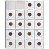 Estate Lot of 122x 1909-1946 USA Pennies, Lots of Duplicates! In Blue Binder