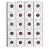 Estate Lot of 122x 1909-1946 USA Pennies, Lots of Duplicates! In Blue Binder