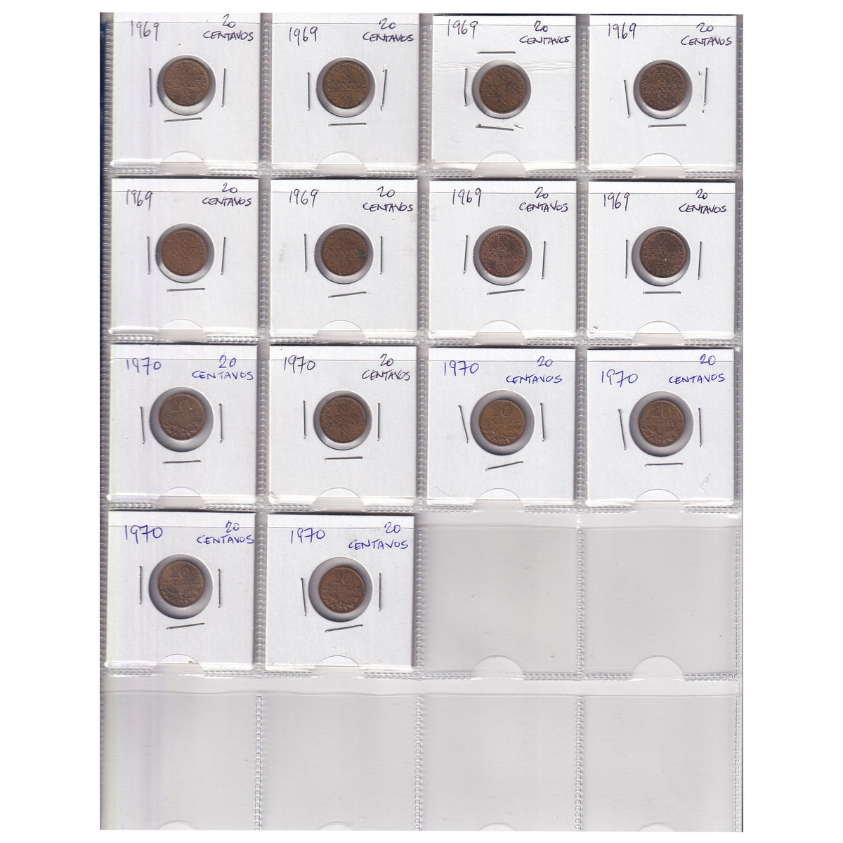 Estate Lot of 300x Portugal 1882-1974 1 to 20 Centavos in Black Binder