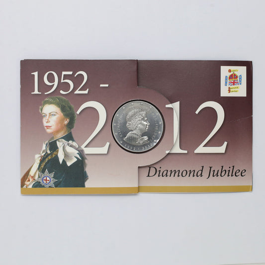 2012 Canada Elizabeth II Diamond Jubilee Commemorative Coin (moderate wear)