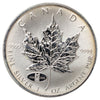 1908-1998 90th Anniversary of the RCM Privy 1oz. Fine Silver Maple Leaf (No Tax) toned
