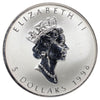 1908-1998 90th Anniversary of the RCM Privy 1oz. Fine Silver Maple Leaf (No Tax) toned
