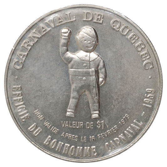 1979 Canada Carnaval de Quebec 1959 Bonhomme Souvenir Token