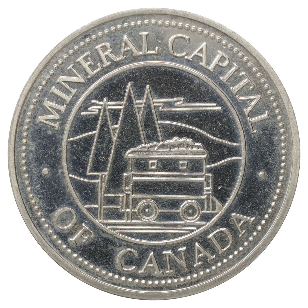 2000 Bancroft, ON, Mineral Capital of Canada $2 Trade Token
