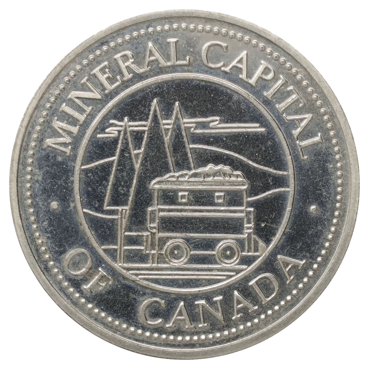 2000 Bancroft, ON, Mineral Capital of Canada $2 Trade Token