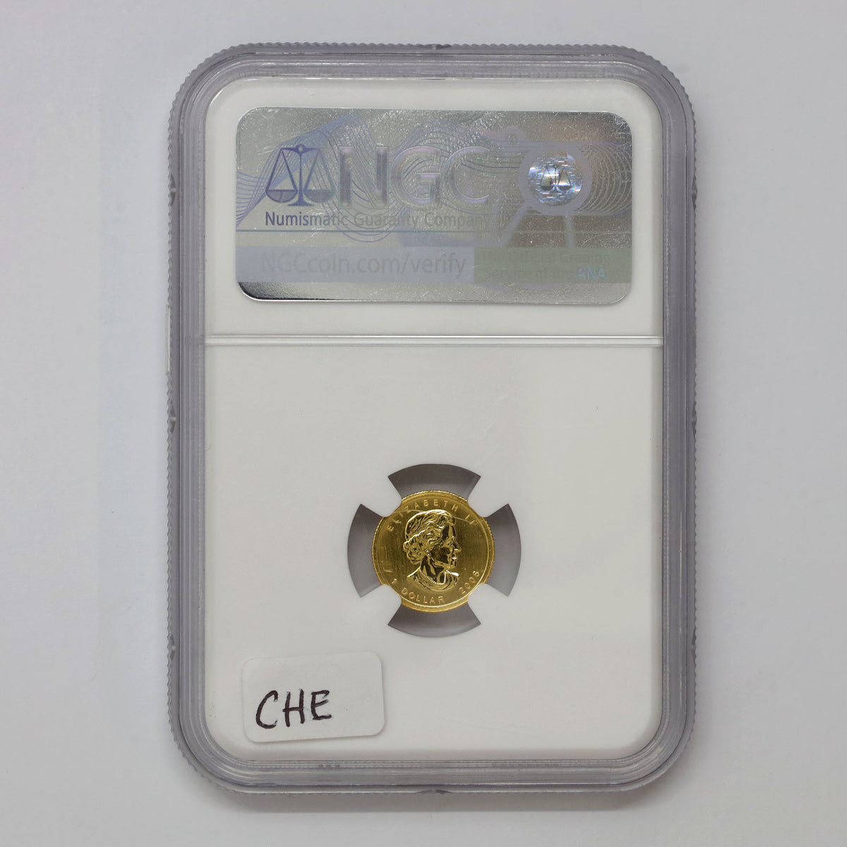 2006 Canada $1 1/20 oz. Gold Maple Leaf NGC Certified MS69 (No Tax)