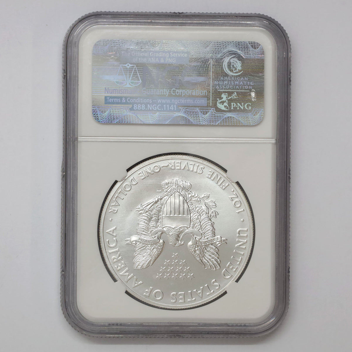 2012 USA $1 Silver Eagle NGC Certified MS70 First Releases (No Tax)