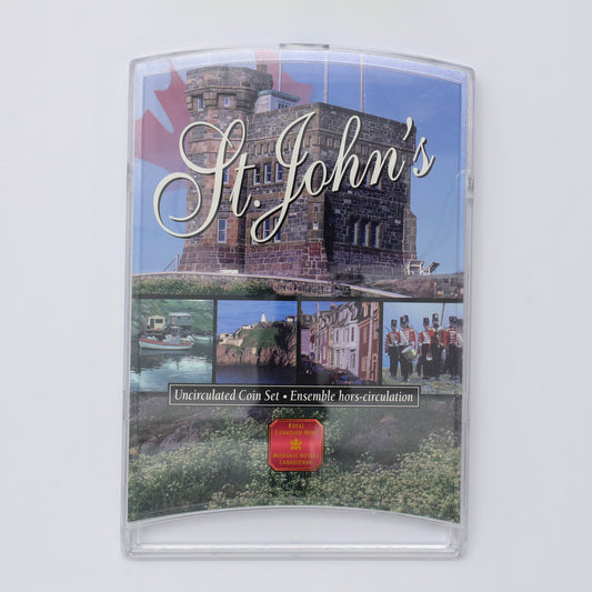 2001 Oh Canada St. John's Special Edition RCM Uncirculated Coin Set