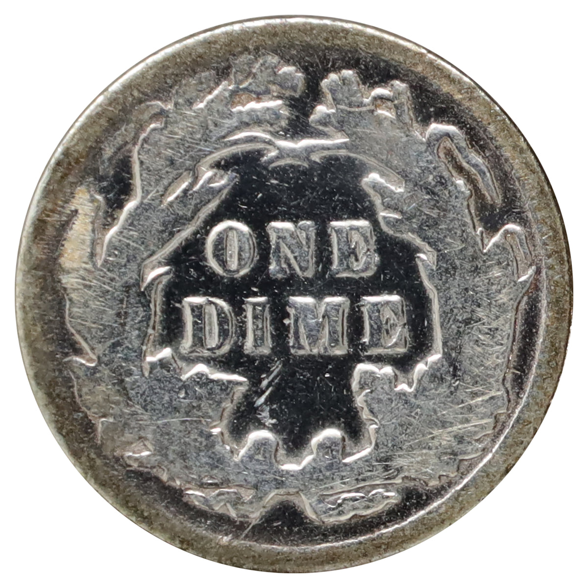 1891 USA Liberty Seated Dime in Morgan Mint Case (issues)